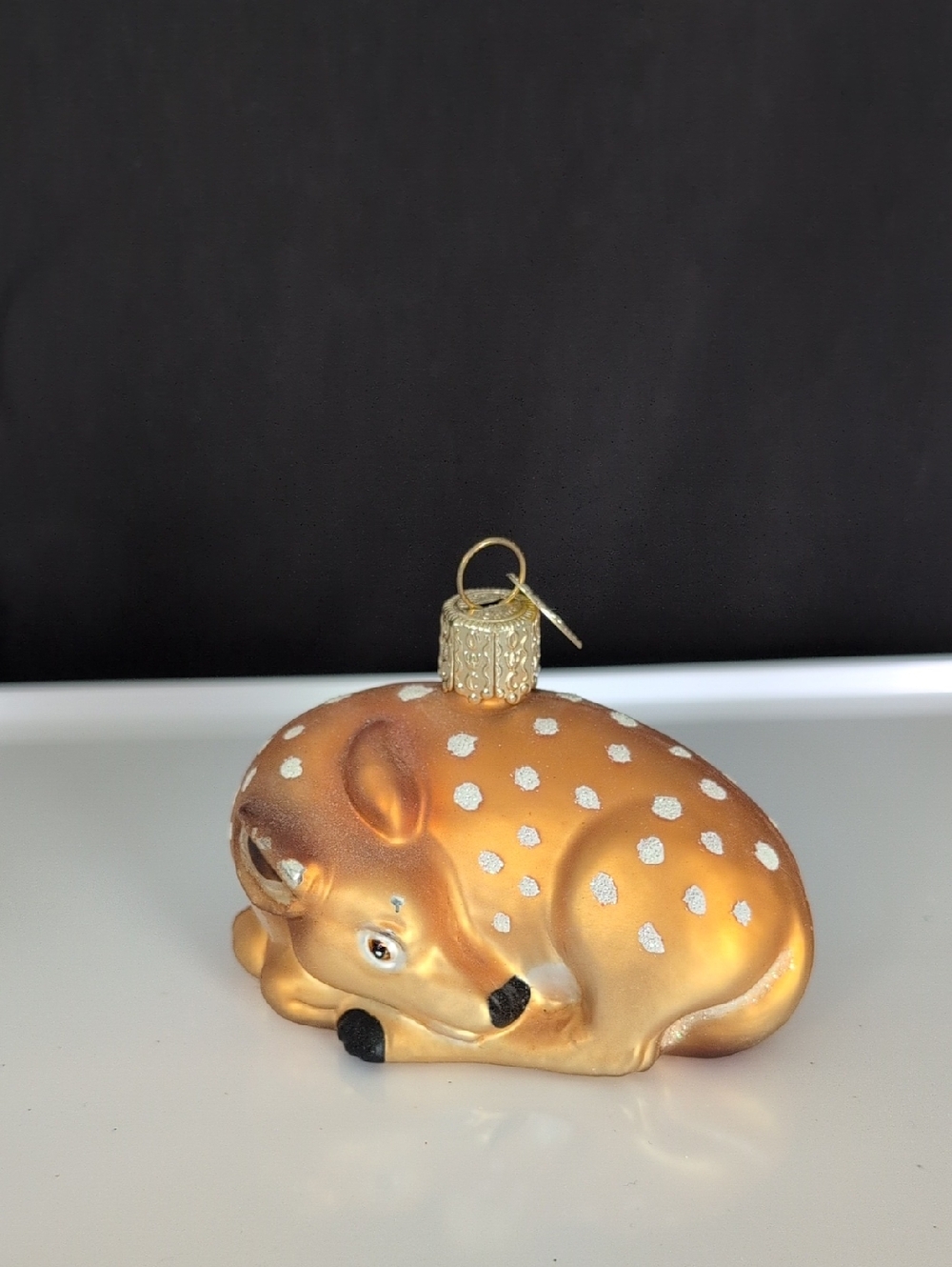 Set Of 12 Varying Old World christmad Glass Holiday Ornament Wildlife Set